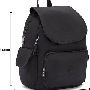 Kipling Women's City Pack Backpack, All -Day Versatile Daypack BLACK NWT